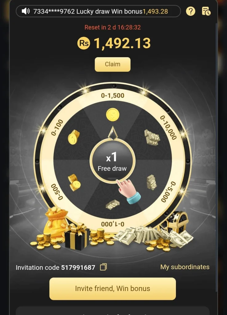 Six177 Lucky Wheel